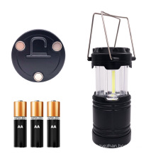 STARYNITE hot sales battery operated traditional outdoor cob led camping lanterns lamp with hook and 3 magnets on base